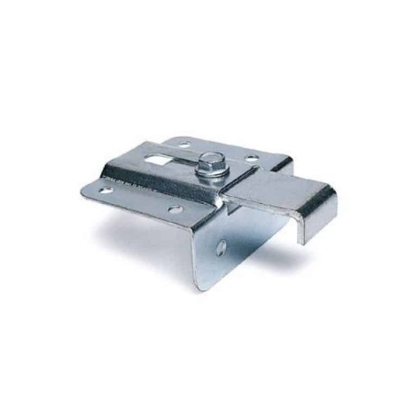 ATTACCAGLIA REGOLABILE CON ASOLA PER BARRA