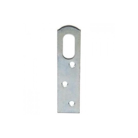 ATTACCAGLIA DRITTA IN ACCIAIO ZINCATO