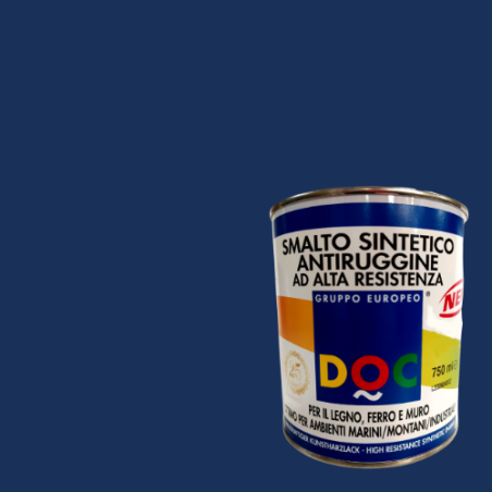 Smalto Sintetico Blu Zaffiro per Legno