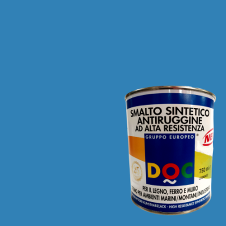 SMALTO SINTETICO BLU CHIARO PER INTERNO ED ESTERNO