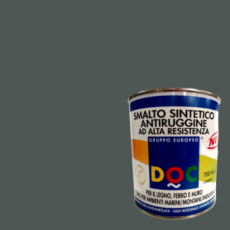 SMALTO SINTETICO GRIGIO BASALTO PER INTERNO ED ESTERNO