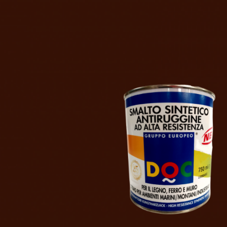SMALTO SINTETICO MARRONE CIOCCOLATO PER INTERNO ED ESTERNO