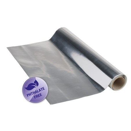 PLASTICA ADESIVA EFFETTO SPECCHIO ARGENTO 100x45cm