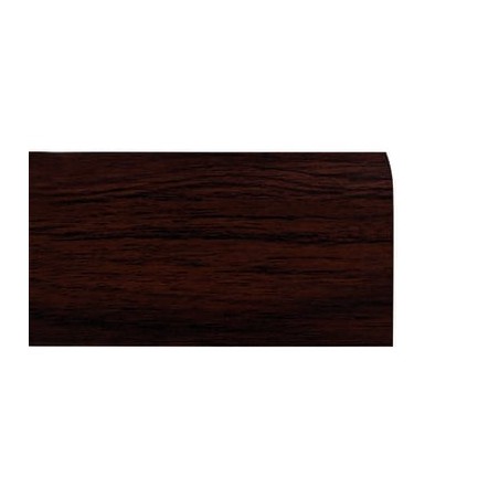 Battiscopa legno ayous liscio noce scuro taglio personalizzato