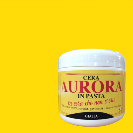 CERA IN PASTA GIALLA AURORA 500ML