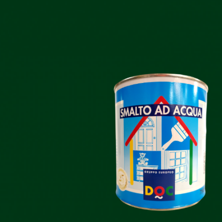 Smalto all'Acqua Verde Muschio per Legno