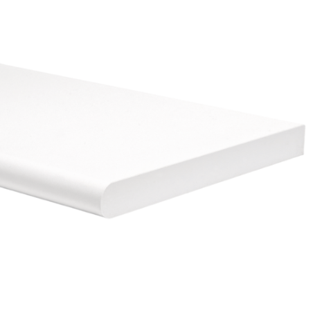 Mensola Bianca Stondata