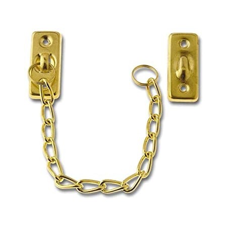 CATENELLA CHIUDIPORTA IN OTTONE LUCIDO