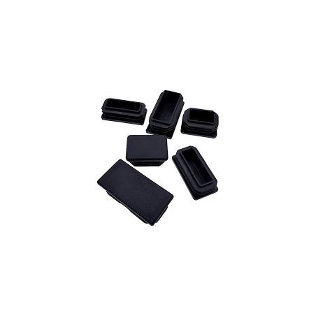 TAPPO RETTANGOLARE PLASTICA NERO