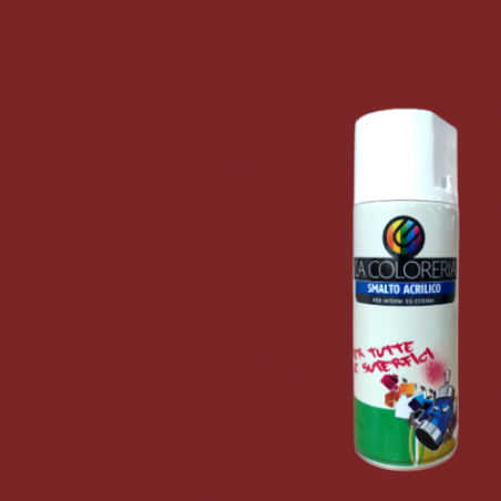 BOMBOLETTA SPRAY ACRILICA ANTIRUGGINE ROSSA UNIVERSALE 400ML