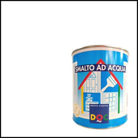 Smalto all'Acqua Bianco Lucido per Legno