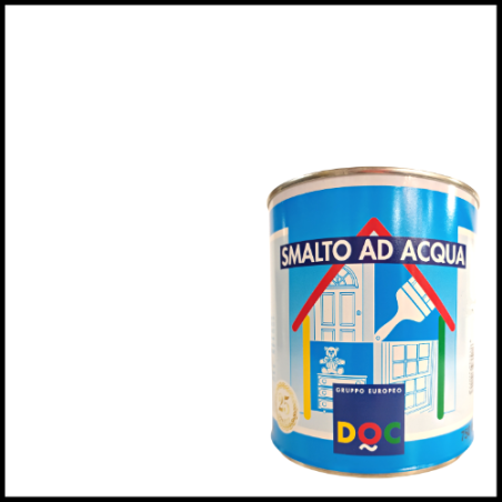 Smalto all'Acqua Bianco Satinato per Legno