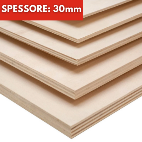Pannello Compensato Multistrato Pioppo Spessore 30mm Su Misura