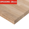 Tavola Rovere spessore 28mm Su Misura