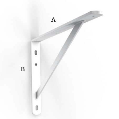 REGGIMENSOLA PER CARICHI PESANTI FERRO BIANCA