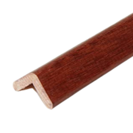 Paraspigolo in ayous mogano taglio personalizzato