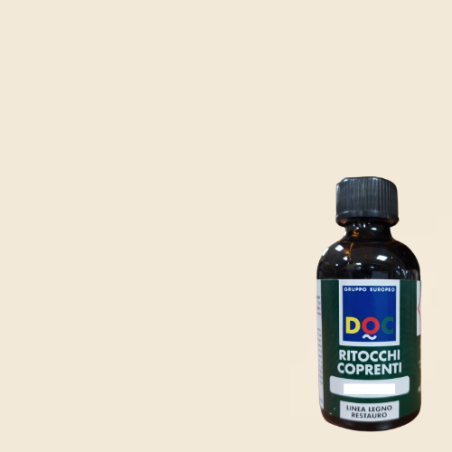 RITOCCO COPRENTE CON PENNELLINO AVORIO 30ML PER LEGNO