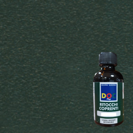 RITOCCO COPRENTE CON PENNELLINO VERDE RAFFAELLO 30ML PER LEGNO