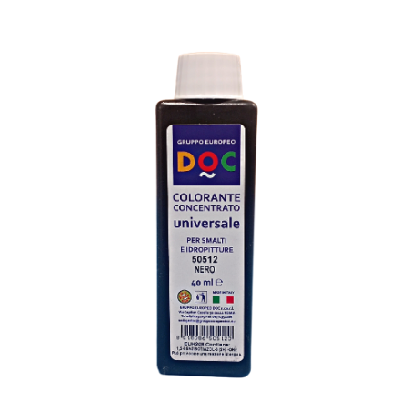COLORANTE CONCENTRATO UNIVERSALE NERO 40 ML