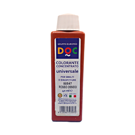 COLORANTE CONCENTRATO UNIVERSALE ROSSO OSSIDO 40 ML