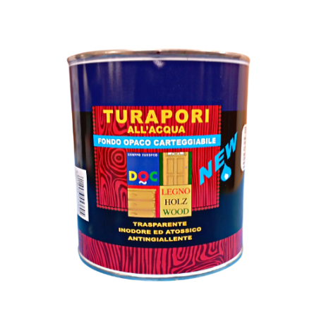 TURAPORI ALL'ACQUA FONDO OPACO TRASPARENTE 750ML