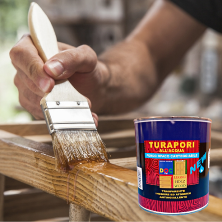 TURAPORI ALL'ACQUA FONDO OPACO TRASPARENTE 750ML