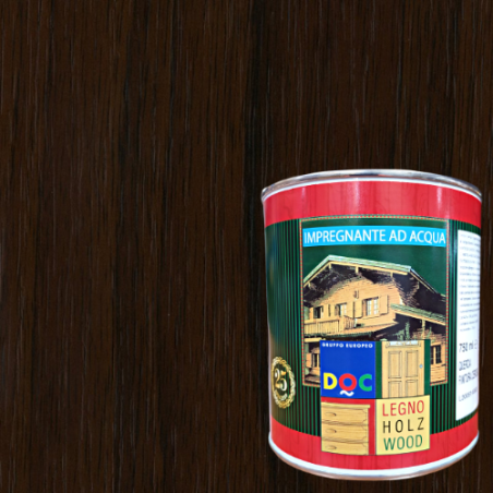 Impregnante ad Acqua Noce Scuro per Legno