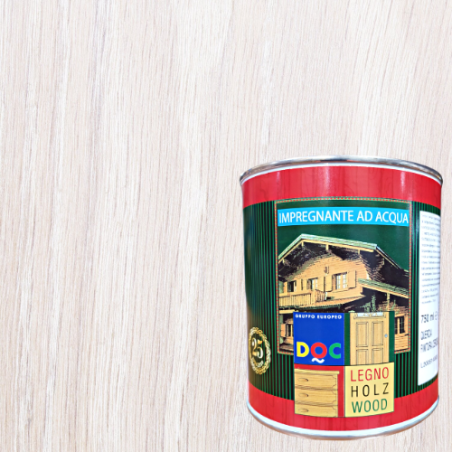 Impregnante ad Acqua Bianco per Legno