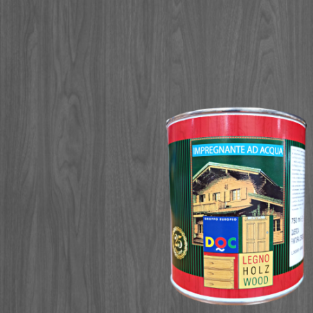 Impregnante ad Acqua Nero Ebano per Legno