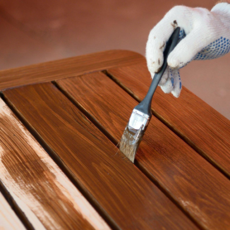 PENNELLO PIATTO 20 MM PER SMALTO ACQUA E SINTETICA