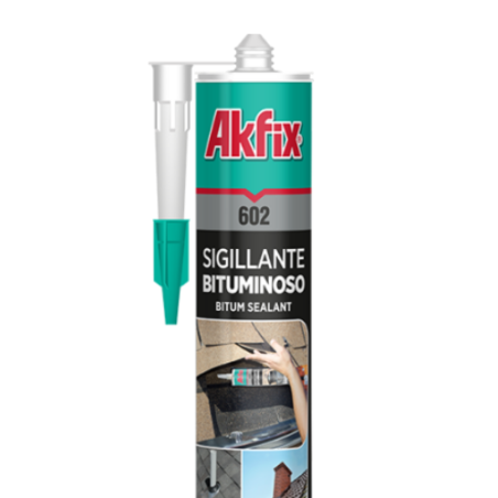 SILICONE BITUMINOSO NERO AKFIX