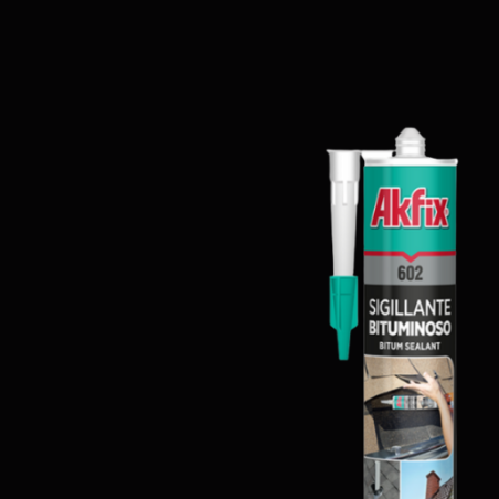 SILICONE BITUMINOSO NERO AKFIX