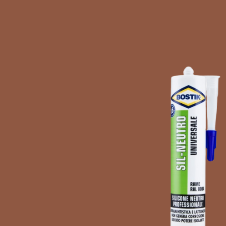 SILICONE NEUTRO PROFESSIONALE RAME BOSTIK