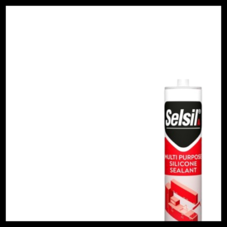 SILICONE ACETICO UNIVERSALE TRASPARENTE SELSIL