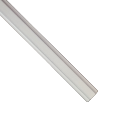 Profilo asta parati in legno ayous bianco taglio personalizzato