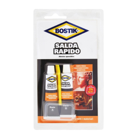 COLLA ADESIVO BICOMPONENTE SALDA RAPIDO MIXER BOSTIK