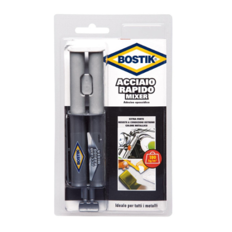 COLLA ADESIVO BICOMPONENTE SALDA RAPIDO MIXER BOSTIK