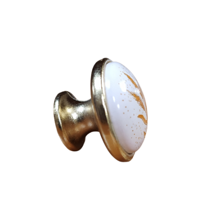 POMELLO IN LEGNO NOCE SCURO PALLINA