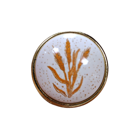 POMELLO IN LEGNO NOCE SCURO PALLINA