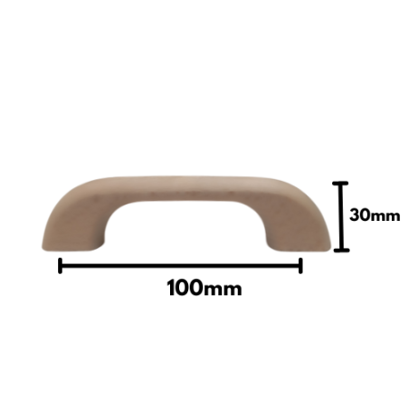 MANIGLIA AD ARCO IN LEGNO