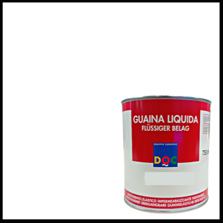GUAINA LIQUIDA PEDONABILE TRASPARENTE DOC