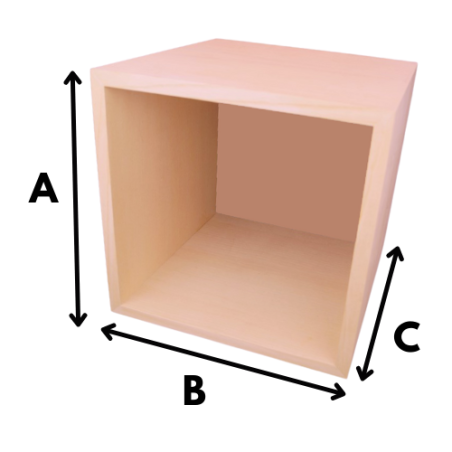 Cassa in Legno Multistrato Okumè