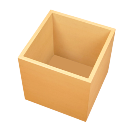 Cassa in Truciolato Noce Chiaro