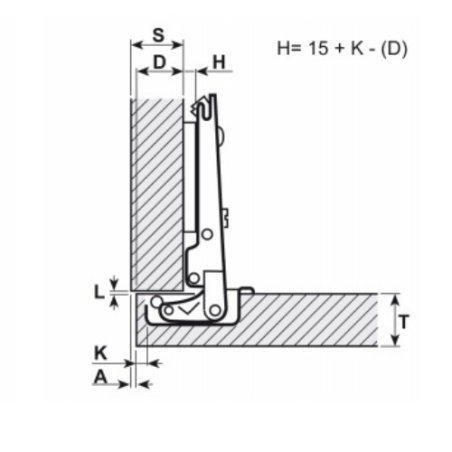 CERNIERA A SCATTO COLLO TOPPA A SGANCIO RAPIDO