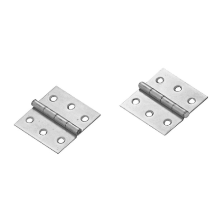 CERNIERE PIANE PROFILATA OTTONATA 30X35mm 2 PEZZI