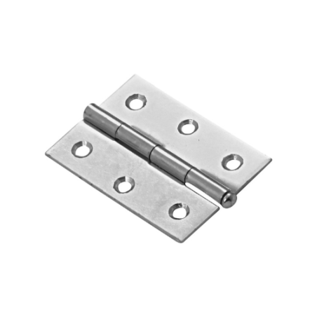 CERNIERE PIANE PROFILATA OTTONATA 30X35mm 2 PEZZI