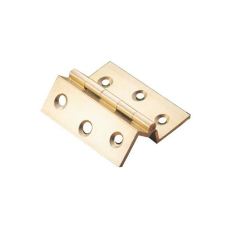 CERNIERE A LIBRO OTTONATA 38X38mm 2 PEZZI