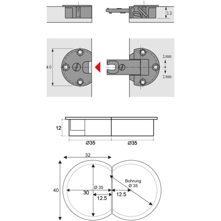 CERNIERA PIANA CIAS MARTELLATA NERA 100x100mm