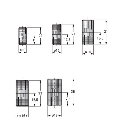 CERNIERE A BISCOTTO CON BLOCCO IN OTTONE BRONZATO 80X30mm 2 PEZZI