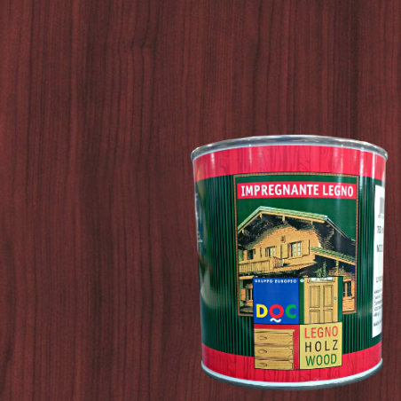Impregnante a Solvente Mogano per Legno